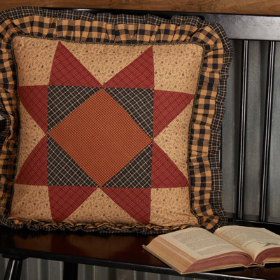 Maisie Cotton Patchwork Throw Pillow