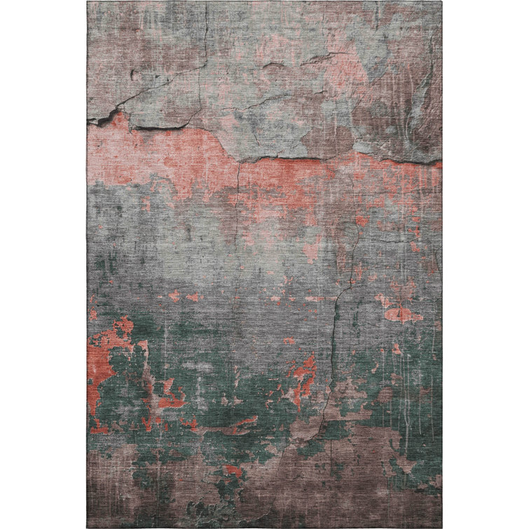 Premium Machine Washable Larrison AMF1780 Modern Rug