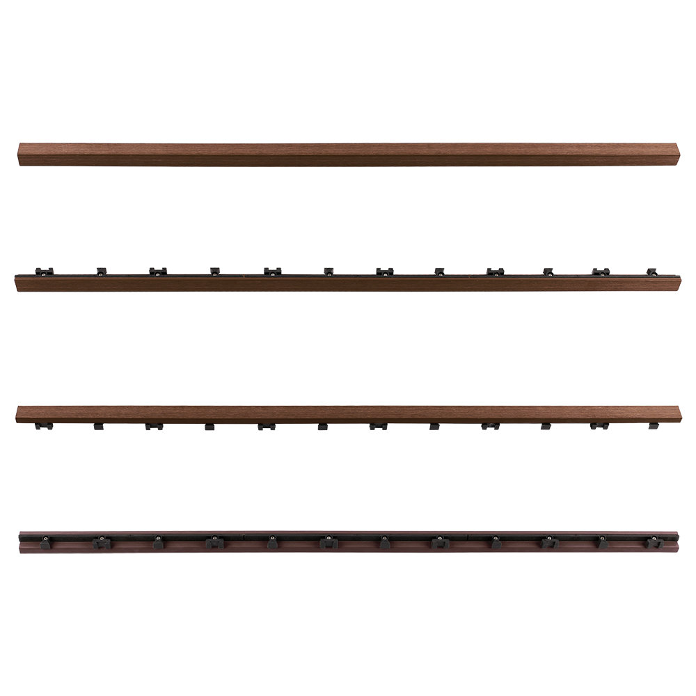 36" x 1" Composite Interlocking Deck Side Trim NewTechWood 
