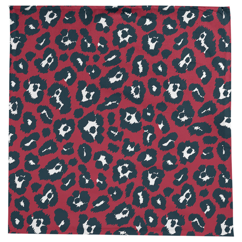 Nappe Football, Rouge / Noir / Blanc, 58 po x 58 po