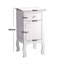 33cm W Manufactured Wood Bedside Table