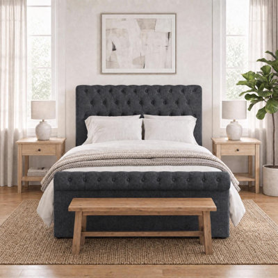 Upholstered Ottoman Bed