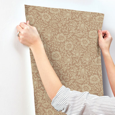 Oak Tree Modern Floral Wallpaper