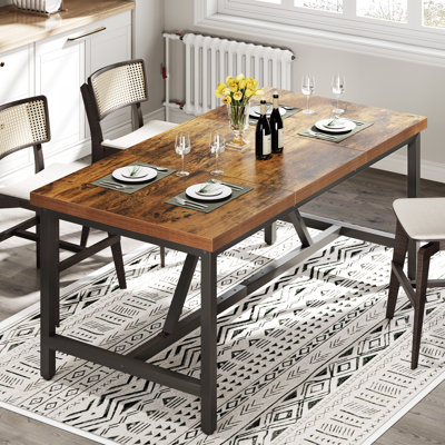 Amarvesh Counter Height 70.8" Dining Table by 17 Stories