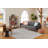 Cacilia Flat Weave Wool/Cotton Rug in Gray-1857199499
