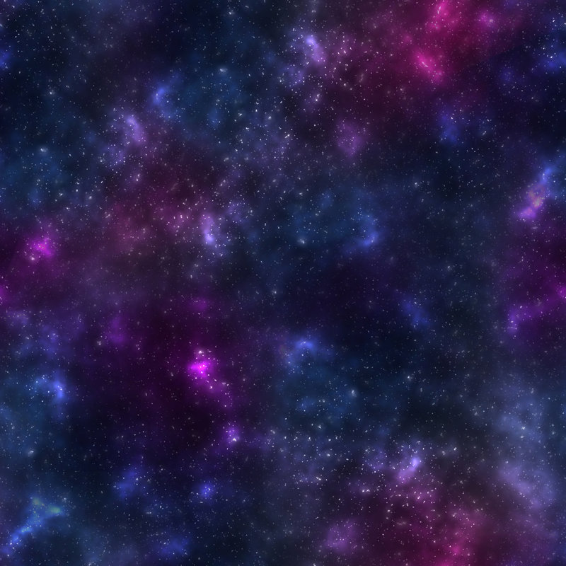 Cosmic Background by Luda311 - Wrapped Canvas Print, 30cm H x 30cm W x 3.8cm D