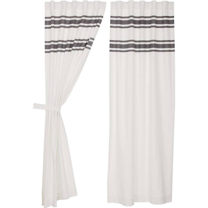 Paire de rideaux obscurcissant 100% coton Wimbish, L 40 po x L 84 po