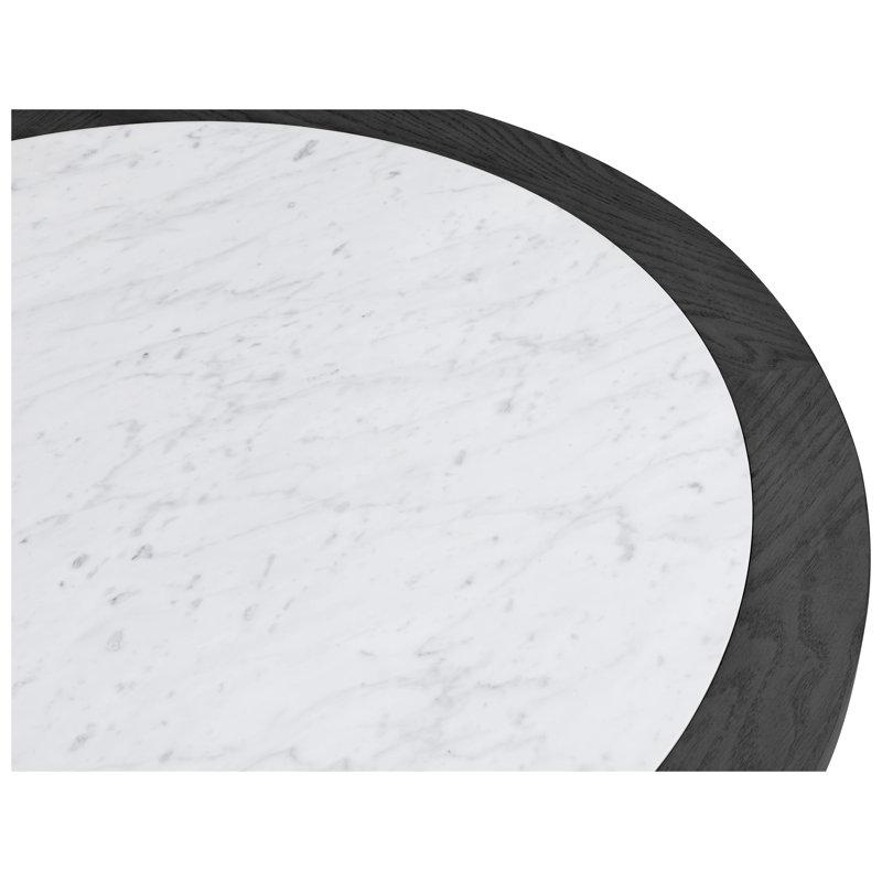 Grande table basse ronde, H 18,5 po x L 44 po x l 44 po