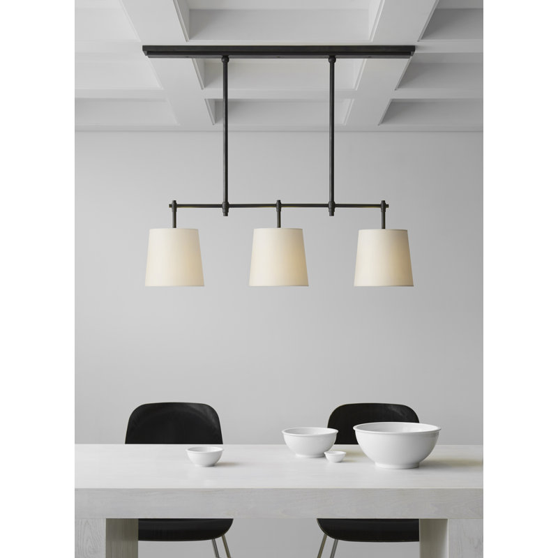 Bryant 3 - Light Pendant, Bronze, 20" H x 36" W x 8" D