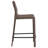 Upholstered Counter Stool with Metal Frame-64392678