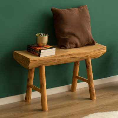Banc en bois massif Paulus