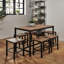 Alodie 6 - Person Dining Set