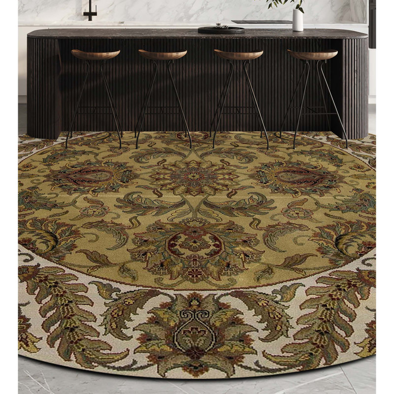 Trinity One-of-a-Kind Round 6' X 6' Hand Knotted Area Rug