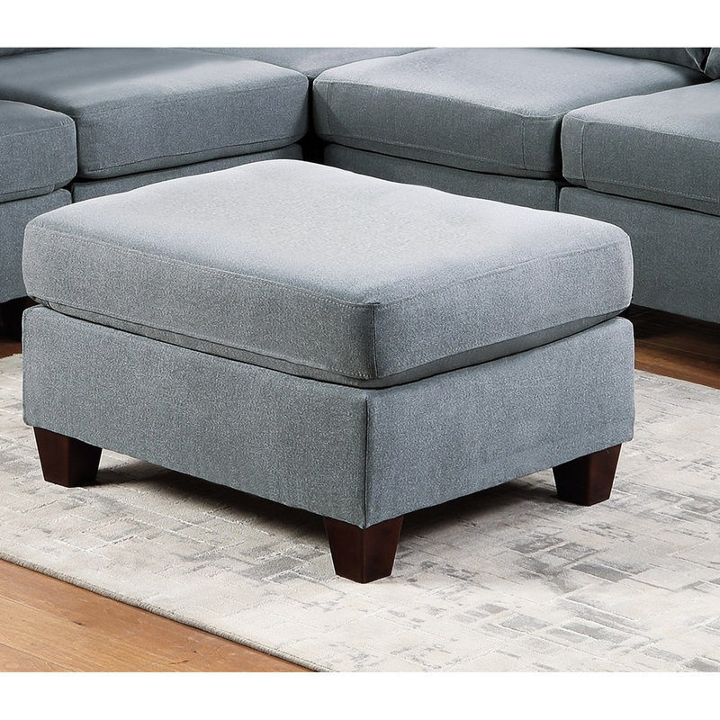 Repose-pieds de salon en tissu 1pc