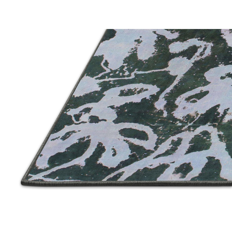 Abstract Indoor Rug, Rectangle 4' x 6'