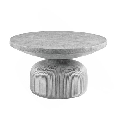 Coffee Table, Weathered Gray Finish