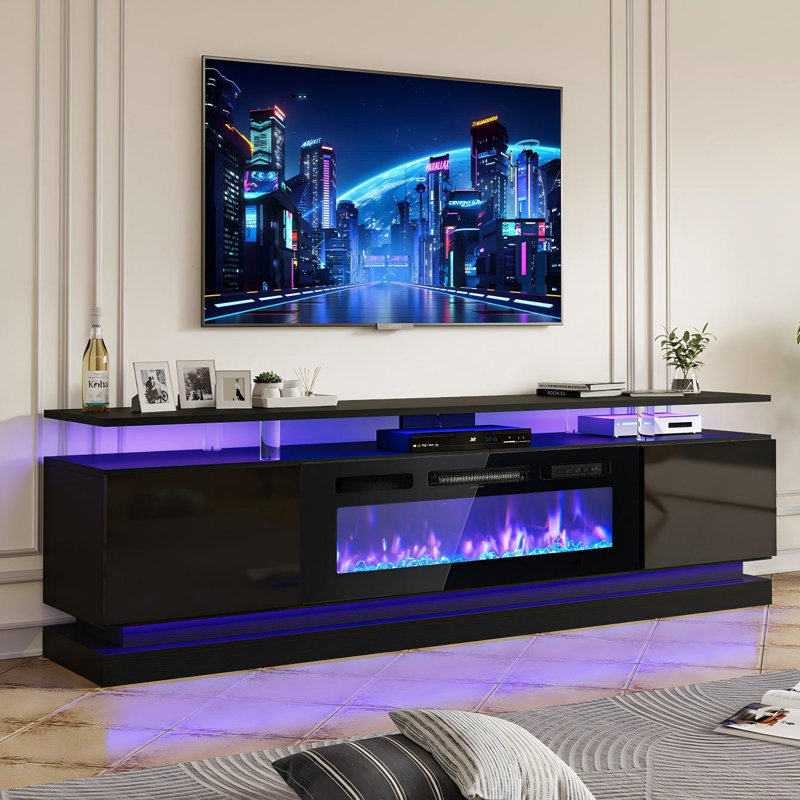 Ivy Bronx Keely 70'' TV Stand for TVs up to 80'' with Electric - Main Image