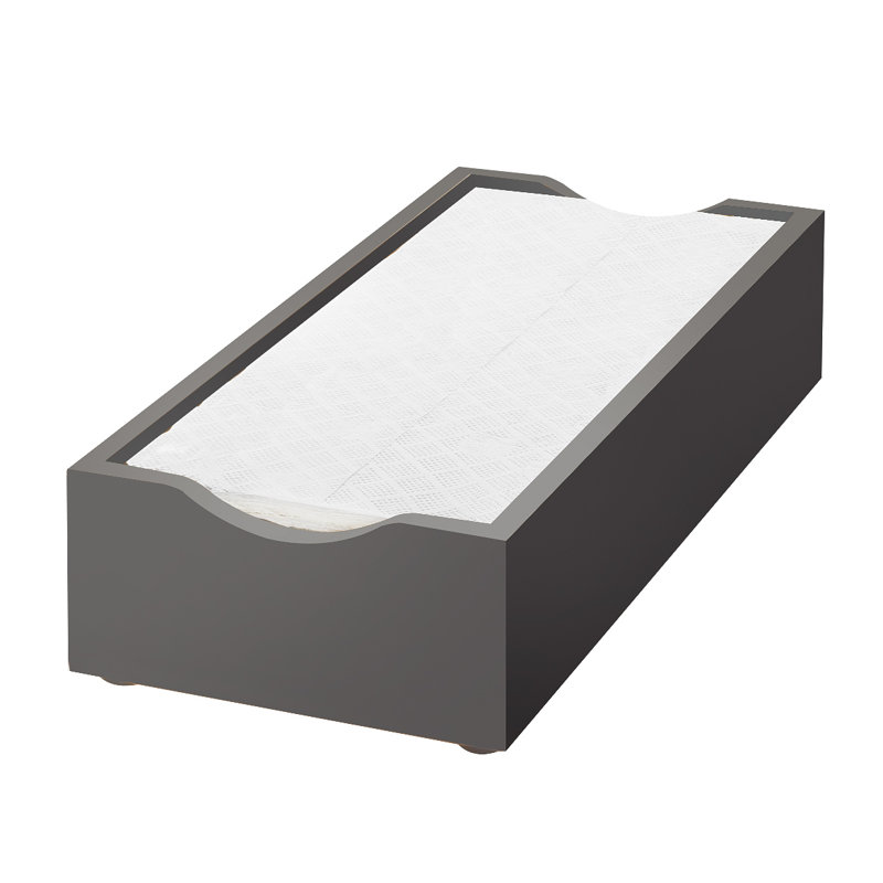 Midnight Bamboo Napkin Holder