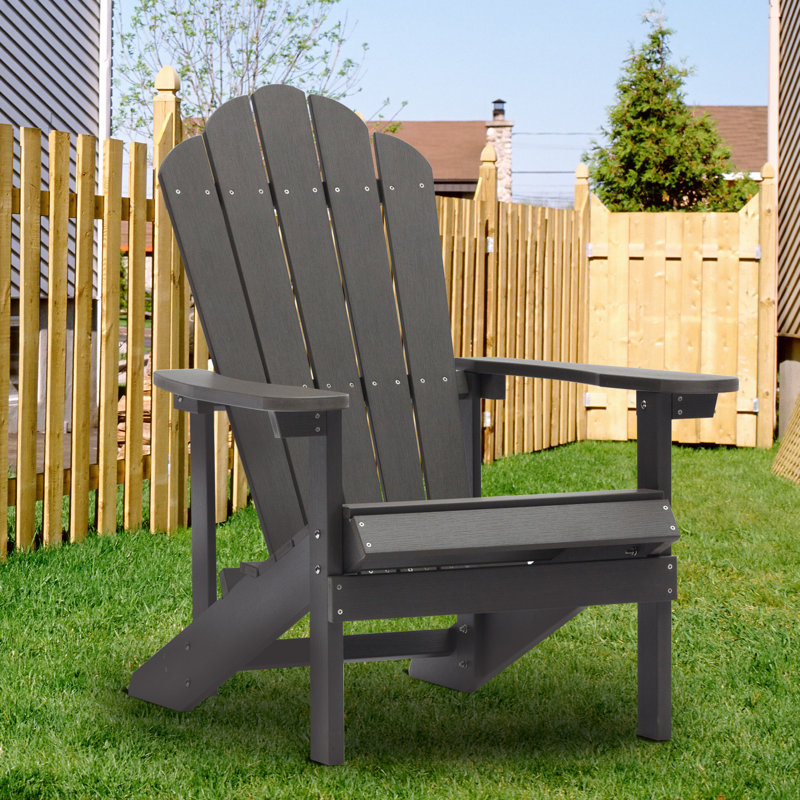Chaise Adirondack Yonds Hips, Gris anthracite