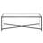Henley 48" Glass and Steel Coffee Table-975230781