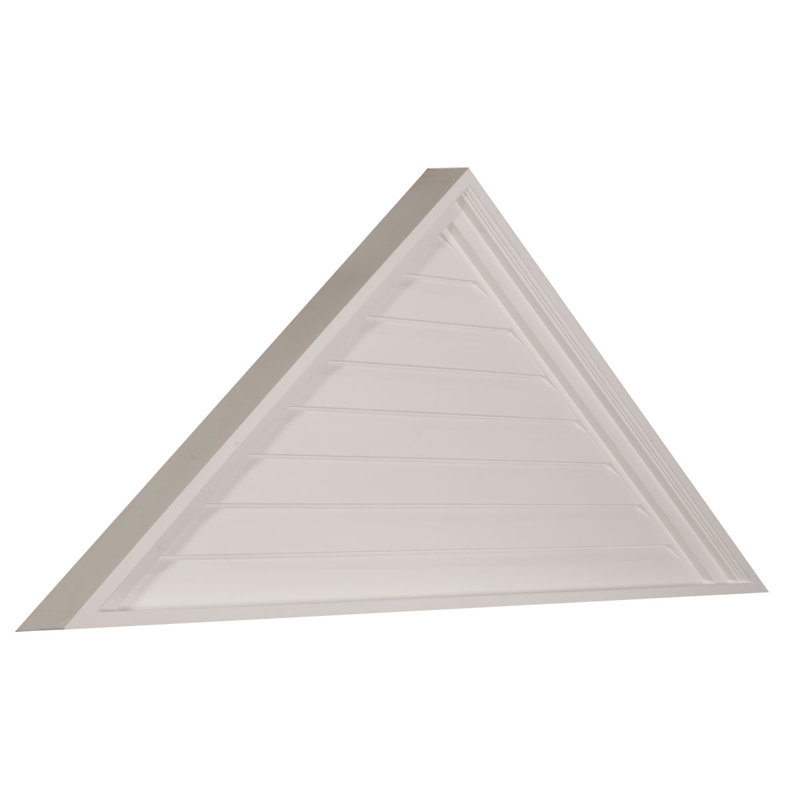 Évent triangulaire à pignon, non fonctionnel