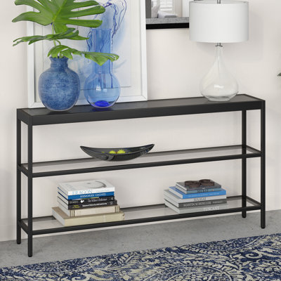 Alexis 135.3cm Glass Top Console Table