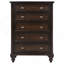 Commode moderne à 5 tiroirs