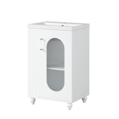 Meuble-lavabo simple 20 po avec lavabo