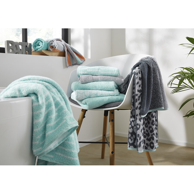 Cool Mint 3 Piece Bath Towel Set