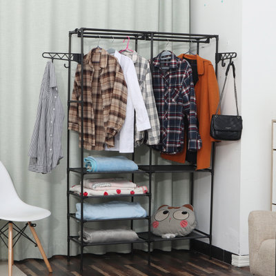 108cm Industrial Pipe Clothing Rack
