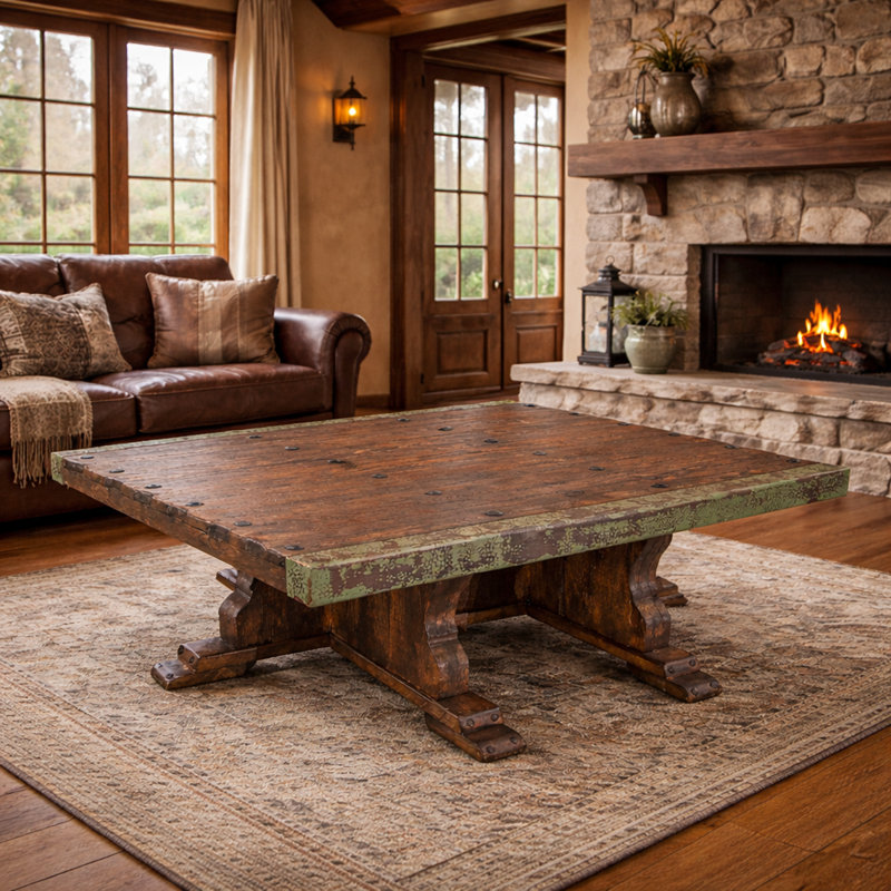 Sierra Ridge Solid Wood Coffee Table