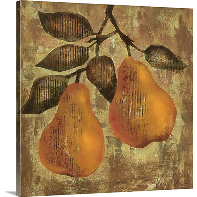 «Pear» par Daisley, reproduction d'art sur toile
