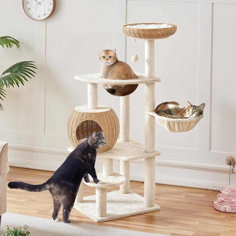 Erdheide 54'' H Cat Tree