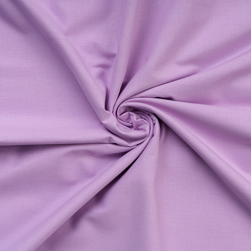 Housse de courtepointe Ranforce, Housse de couette pour lit simple, Lilas