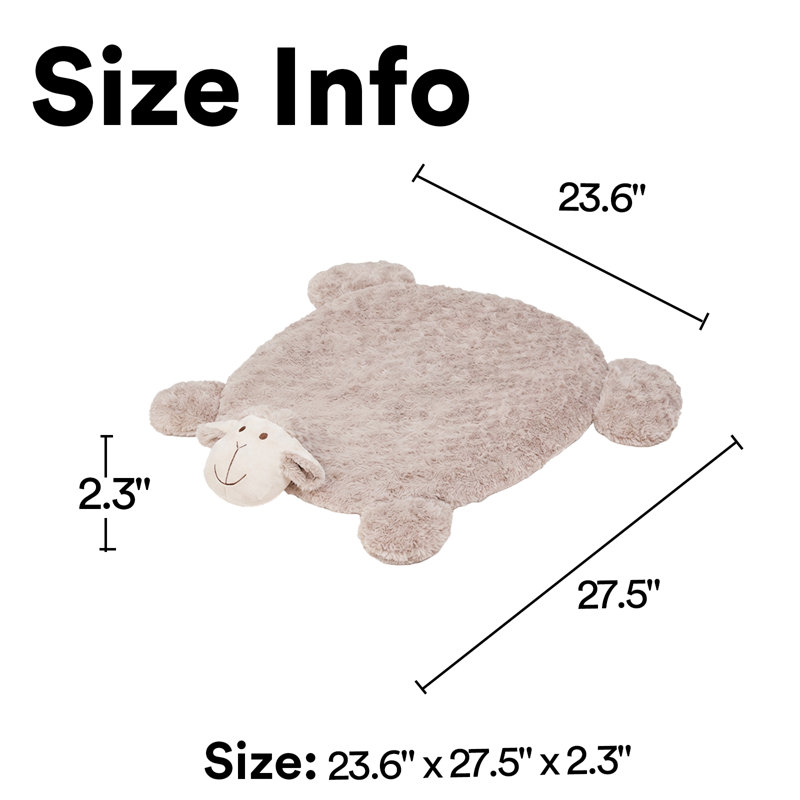 Little Lamb Pillow Dog Bed