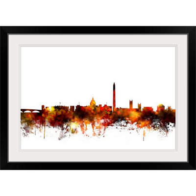 «Washington DC Skyline» par Francy, impression