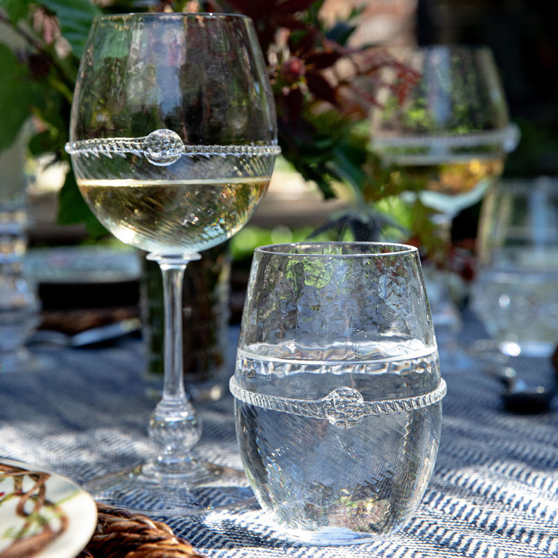 Graham 17 oz. Stemless White Wine Glass