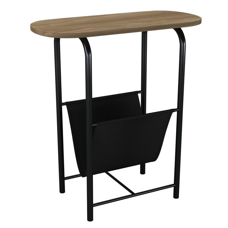Saybree Nightstand, Oak/Black