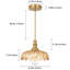  Luminaire suspendu 1 lumière avec abat-jour pétale Junathean-2062937403