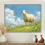 Dovenson Quiet Pasture Sheep Portrait - Sheep Wall Art-1787595870-1679992566-1787595857