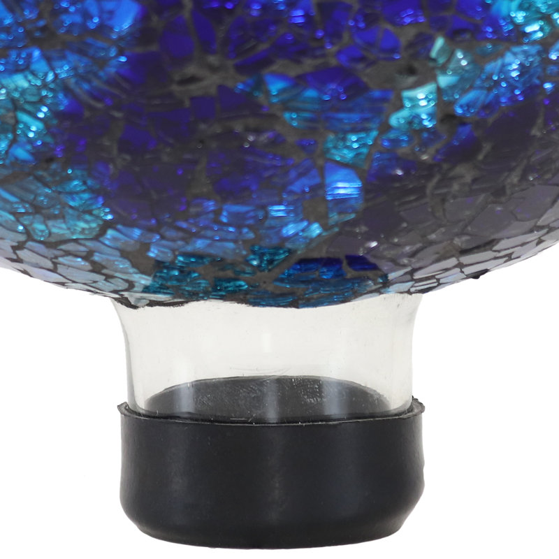 Boule globe en verre Deep Ocean Swirl - 10 po, Individuel