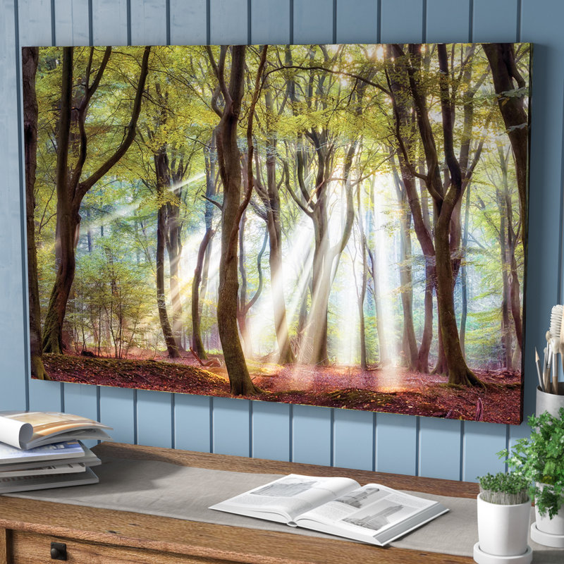 Majestic Morning - impression, H 32 po x l 48 po x P 1,5 po, Toile tendue