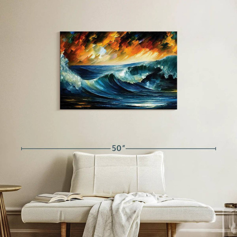 Gillard Wave II, 24" H x 36" W