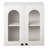 Wall-Mounted Bathroom Cabinet with Shelves for Small Space Storage