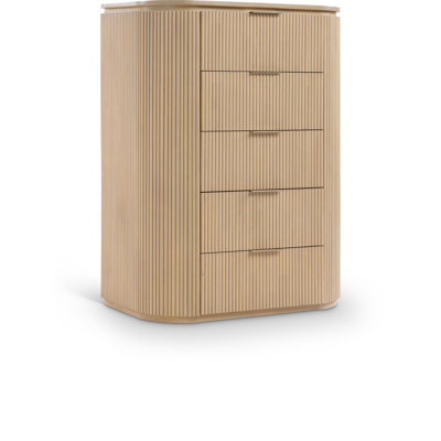 Commode en bois massif et placage Iyona