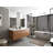 Madison 60'' Double Bathroom Vanity with Top-93940670