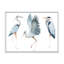 Reproduction d'art sur toile, héron, II-119725824-59760897-59760898