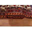 Tapis décoratif géométrique rouge 3 x 5