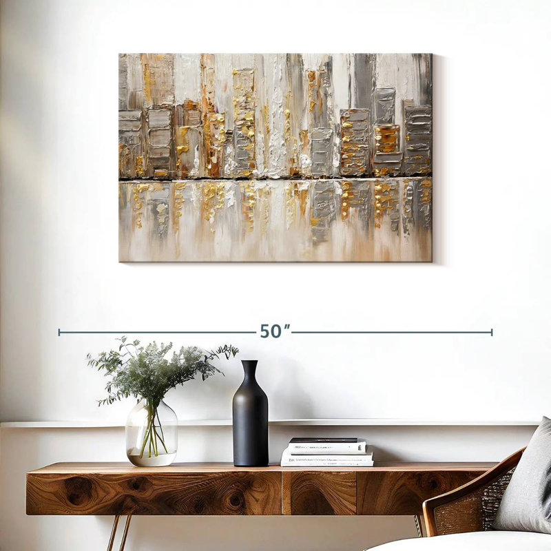 Avery Streets II, 24" H x 36" W