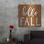«Hello Fall II» par Lettré et doublé, art mural en métal-305183710